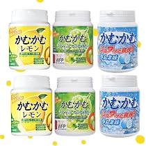 Amazon.co.jp: かむ かむ レモン シャインマスカット ラムネ 3種セット